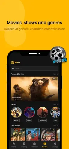 cricify-tv-mod-apk Movies and shows